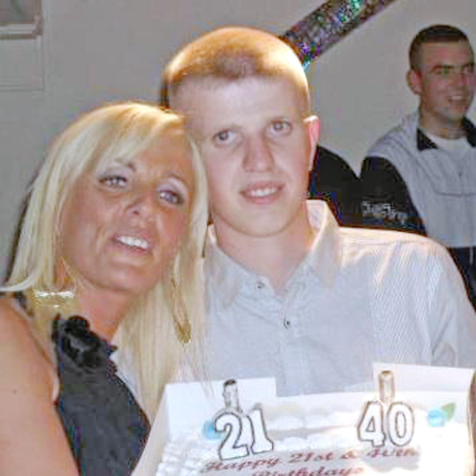 Tracy Carnahan with her late son Sean Paul, who died four months after trying to take his own life while under the influence of a ‘legal high’