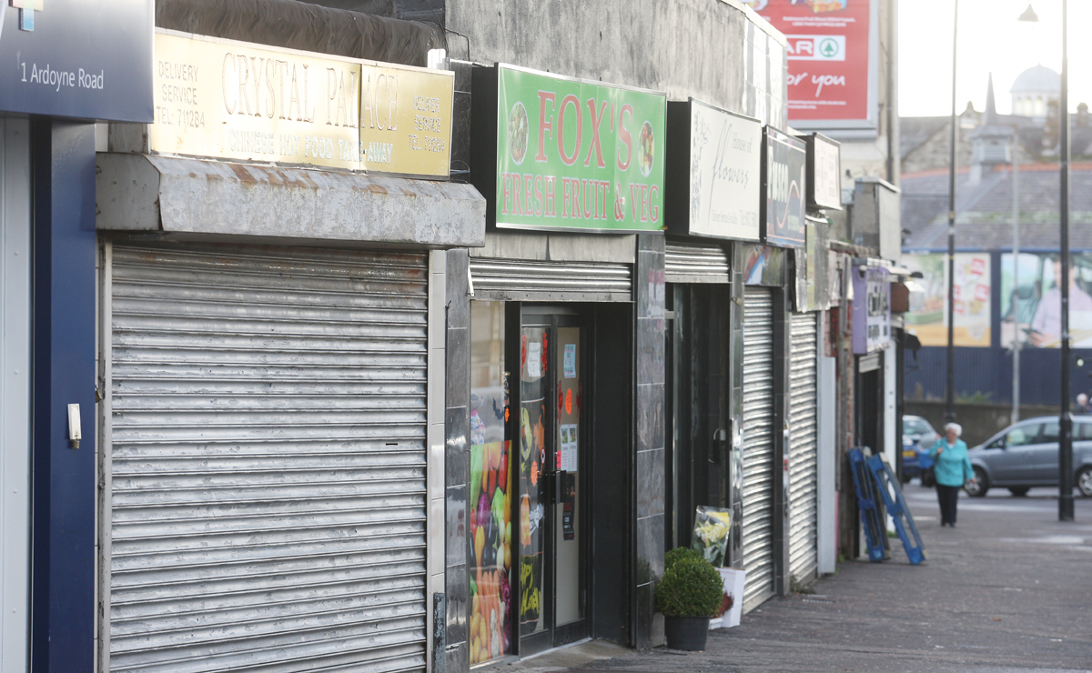 Ardoyne shopkeepers say the jamming equipment is causing security shutters to malfunction