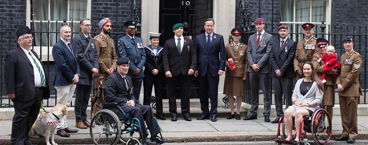 Prime Minister David Cameron launches the Poppy Appeal 2016 at Downing Street – why is it that every single BBCNI on-air presenter supports it?