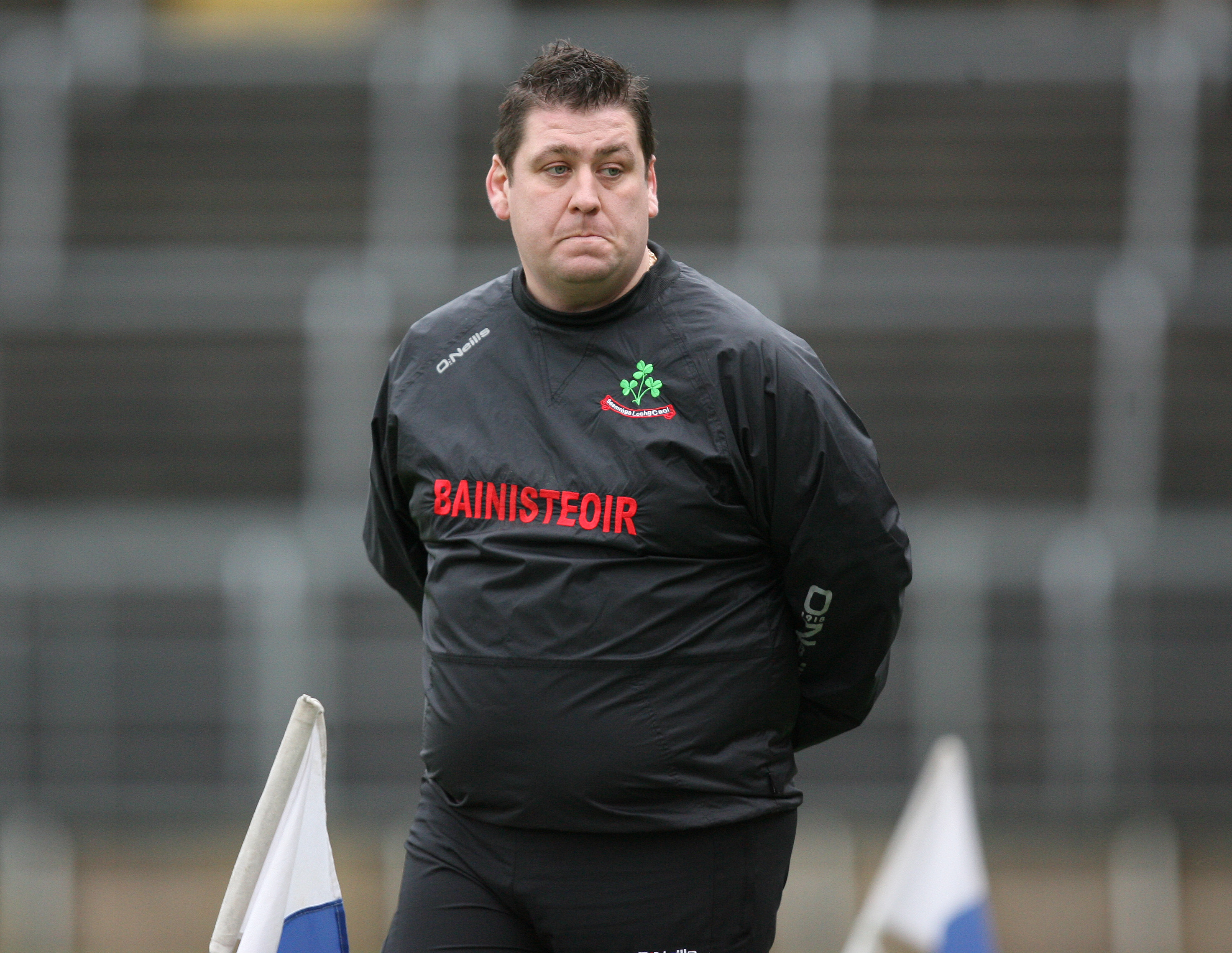 PJ O’Mullan enjoyed a largely successful spell as Loughgiel Shamrocks boss – his first task will be to lead Antrim back into Division 1B