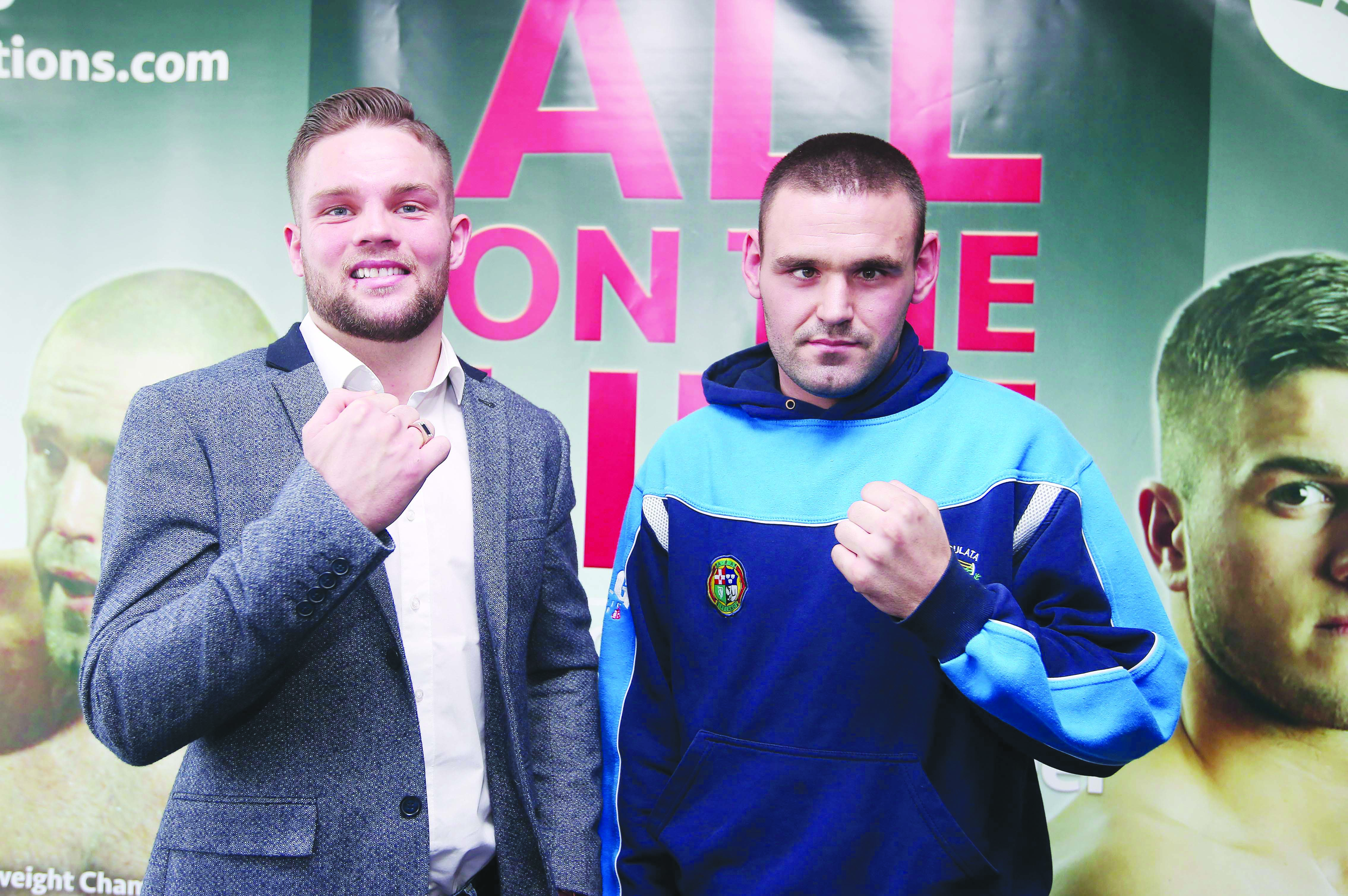 Conrad Cummings and Alfredo Meli meet for the Celtic middleweight title in a potential fight of the year on Friday\nPicture by Jonathan Porter/PressEye