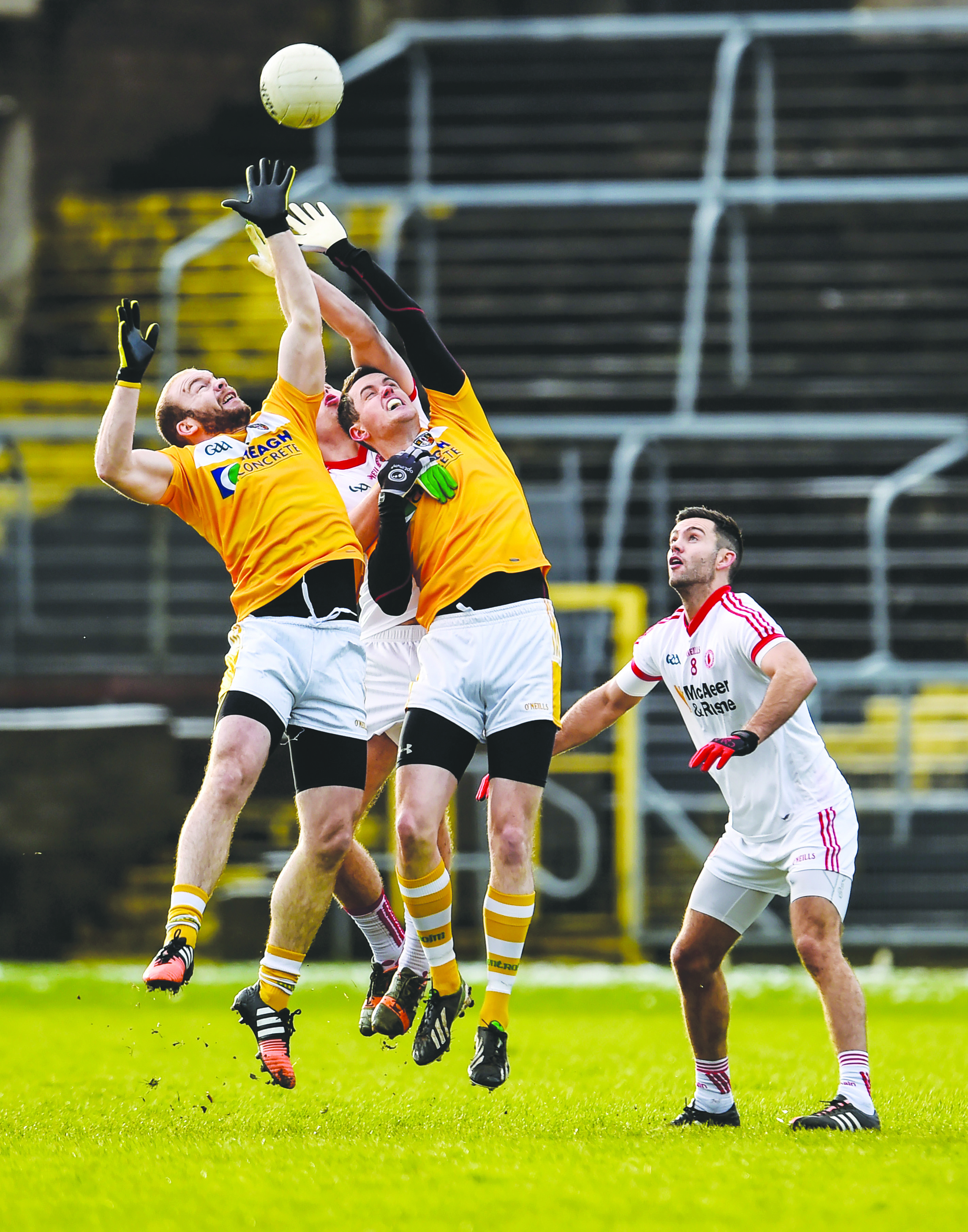 Sean McVeigh says Antrim will need to improve if they are to defeat Wexford on Sunday at Corrigan Park. The Saffrons opened their league campaign with a five-point win over Carlow last Sunday. 