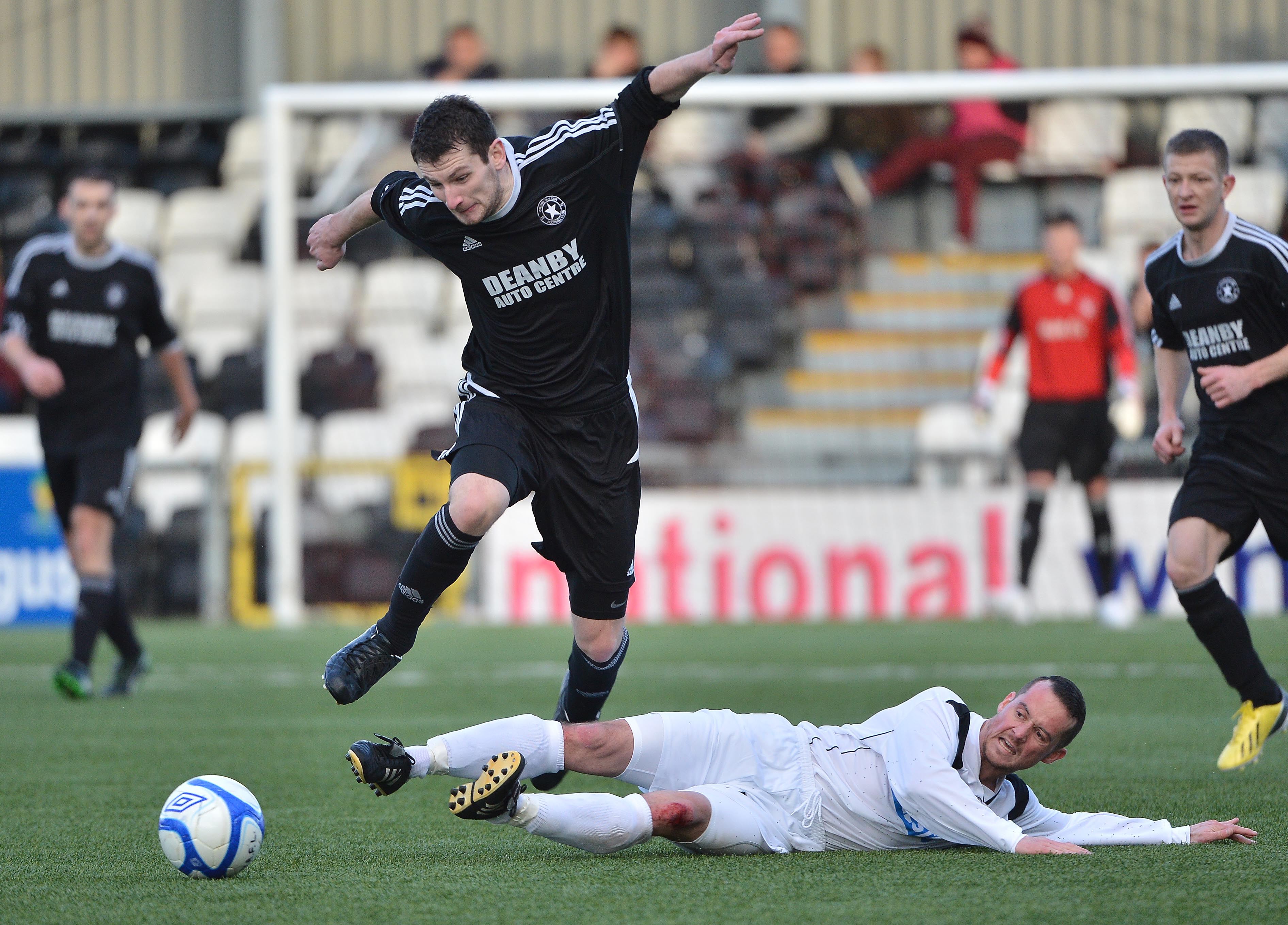 Kevin Trainor will miss Crumlin Star’s Irish Cup clash with Carrick Rangers on Saturday because of a broken foot. 