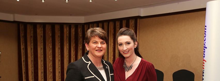 First Minister Arlene Foster and South Belfast MLA Emma Little Pengelly