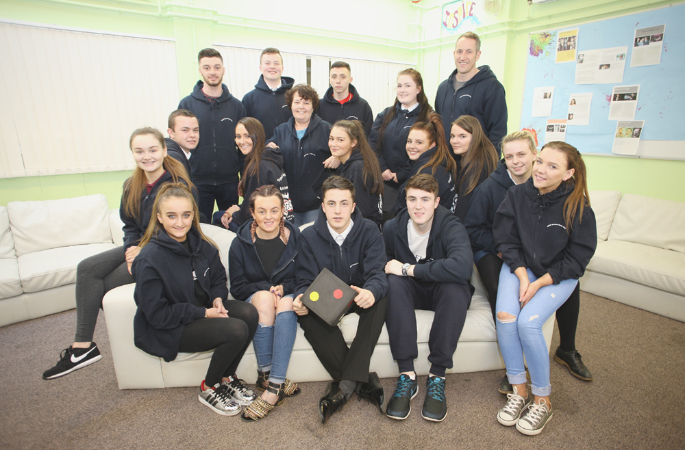 North Belfast youngsters at Mountcollyer Youth Club