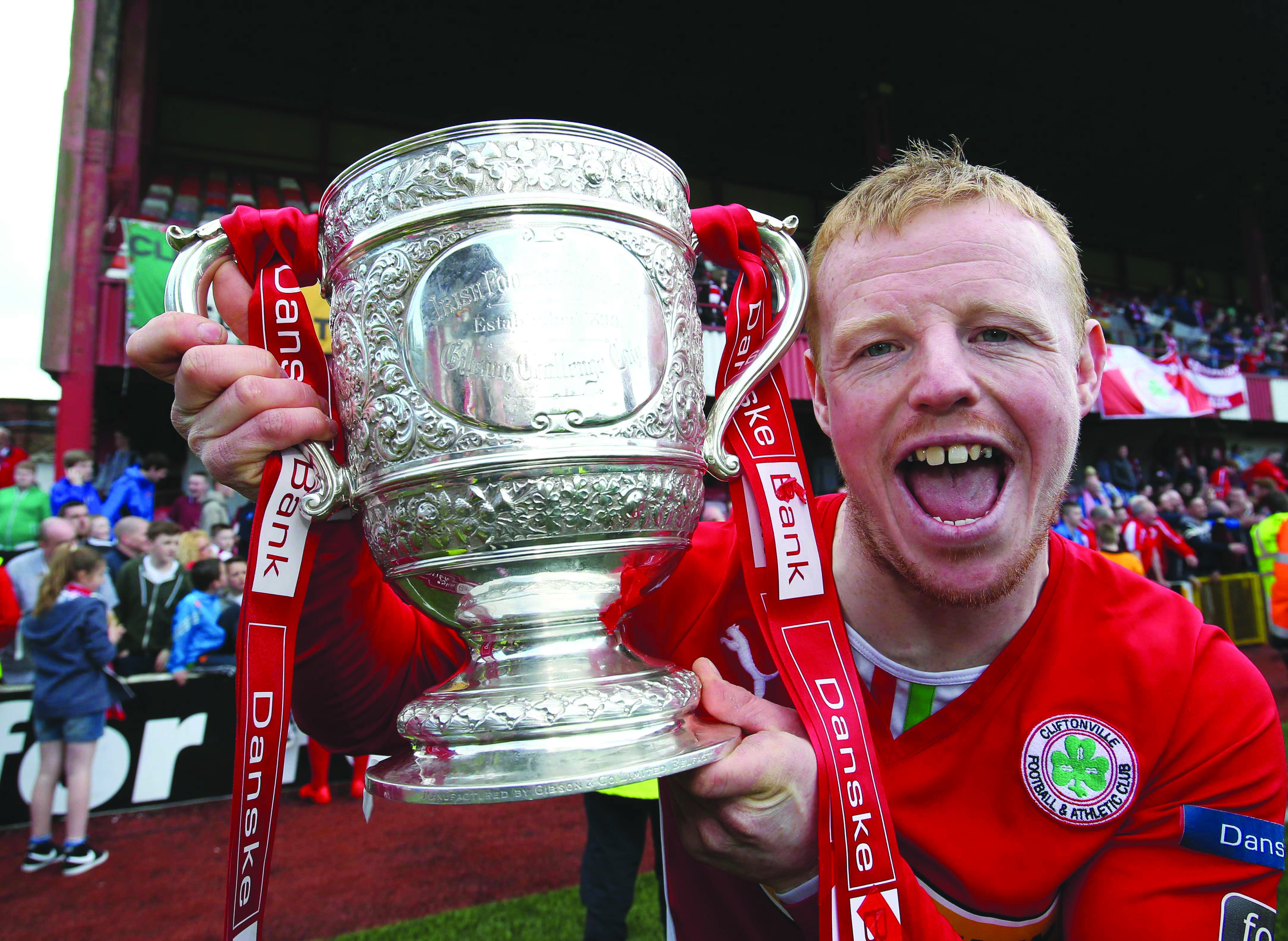 George McMullan’s testimonial game against Celtic takes place at Solitude on Monday, April 11