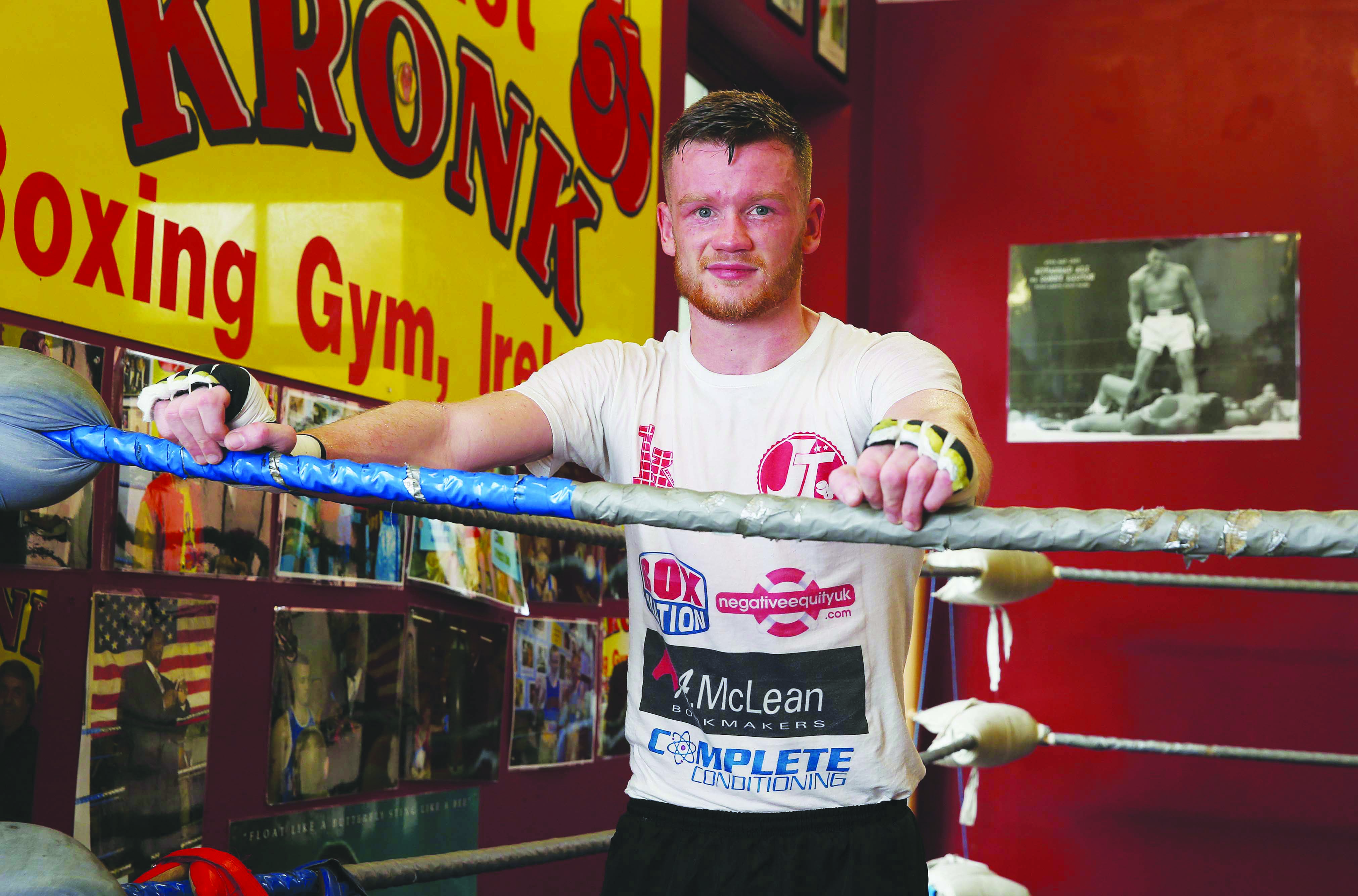 James Tennyson is expecting a tough night on Saturday but feels he has the tools to claim the Lonsdale Belt\nPicture by Brian Little/Presseye