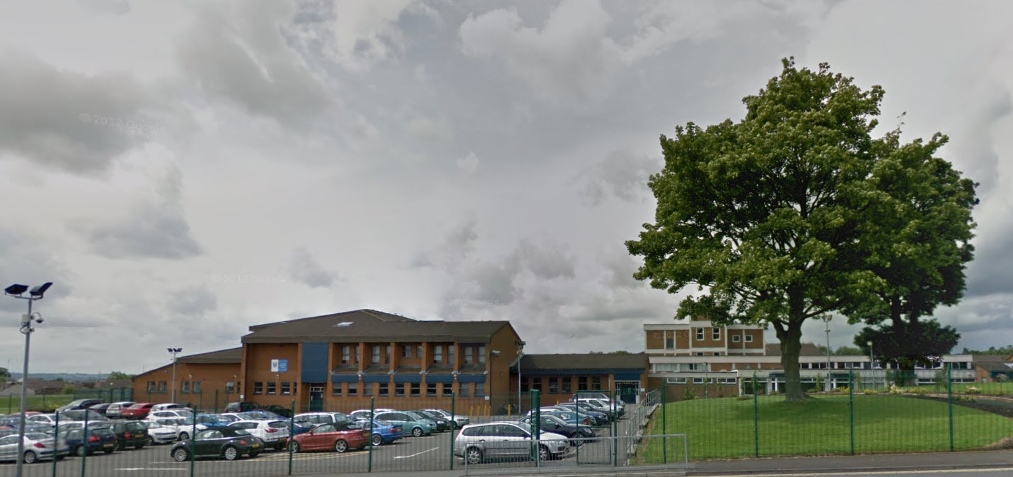 Killowen Primary School, where the lightning strike took place