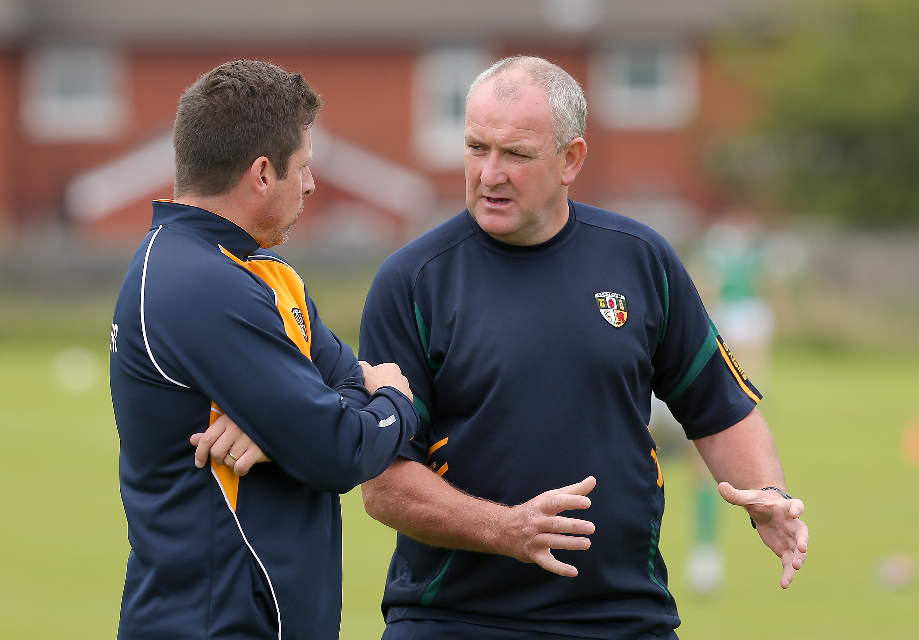 Antrim’s managers Gearoid Adams and Frank Fitzsimmons are hoping to continue on for 2017 despite the Saffrons bowing out of the Championship at the hands of Limerick last weekend 