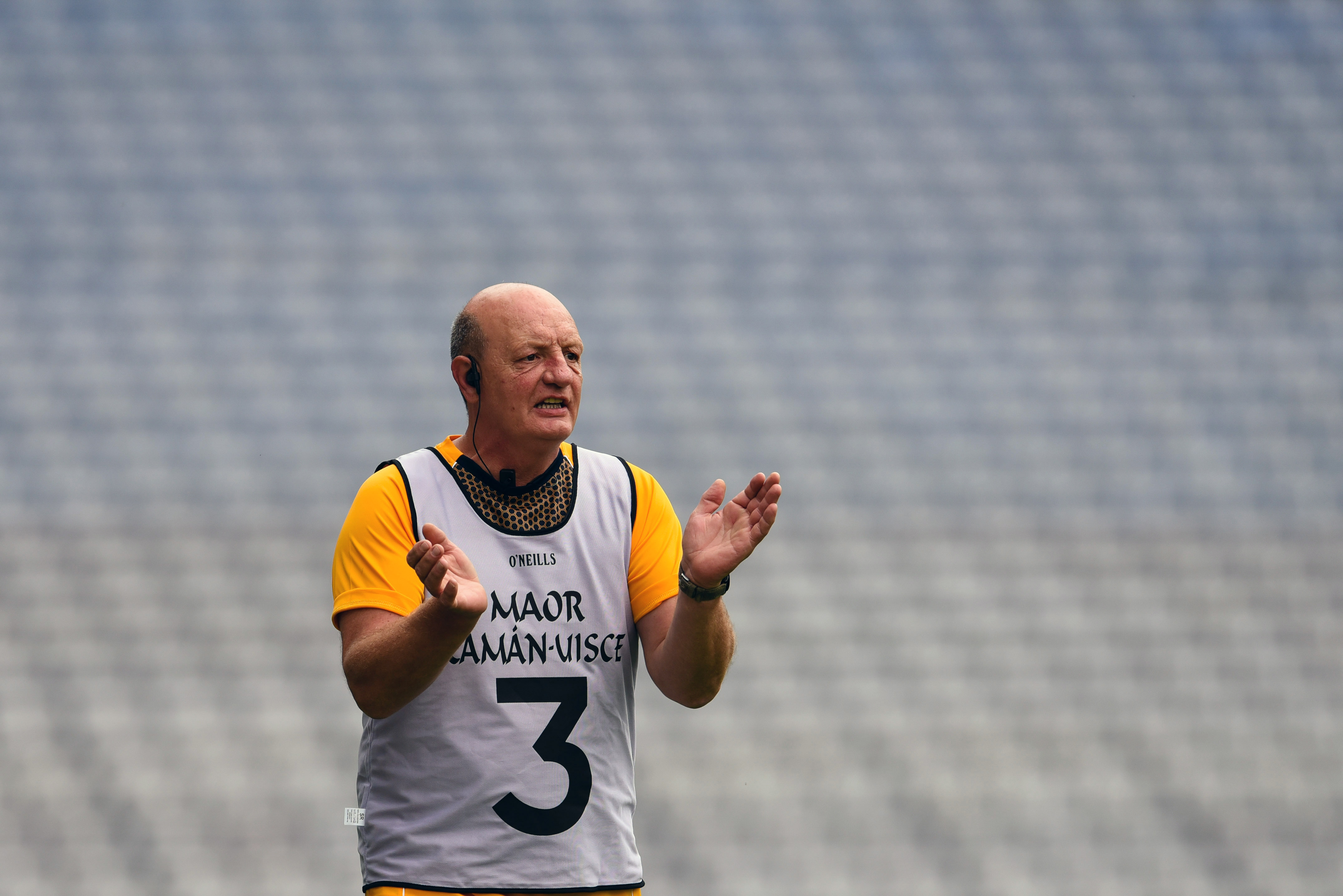 Terence ‘Sambo’ McNaughton feels the Ulster SHC would benefit from an earlier slot in the GAA calendar. Antrim are set to take on Derry in the provincial semi-final in Armagh on Sunday