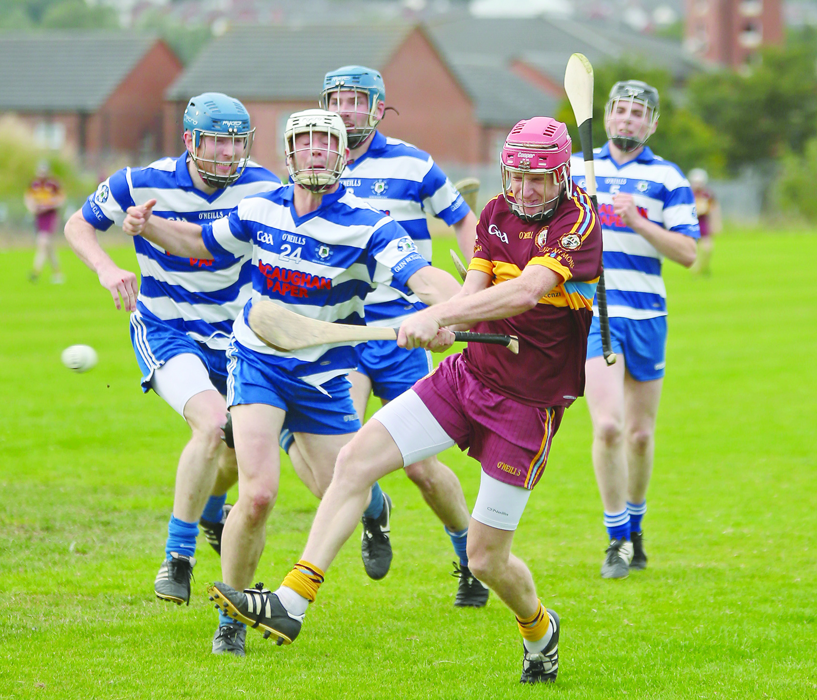 Gort na Móna star Desy McClean will be hoping to lead his side past Rasharkin in the Antrim Intermediate Hurling Championship preliminary round at Ahoghill on Saturday (5pm)