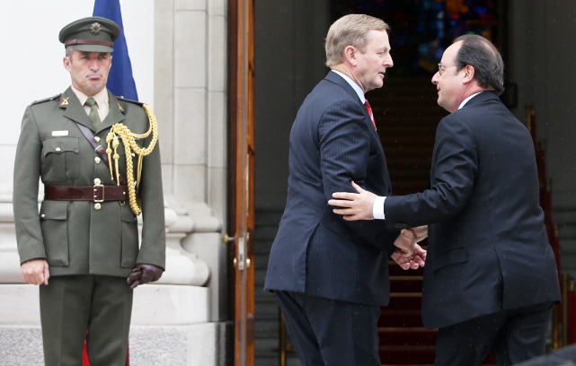 NON-STOP DIPLOMACY: Taoiseach Enda Kennedy has been busy since the Brexit vote, including meeting with President of France Francois Hollande in Dublin