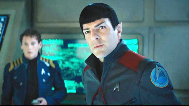 IN FINE FORM: Zachary Quinto as Spock in StarTrek: Beyond