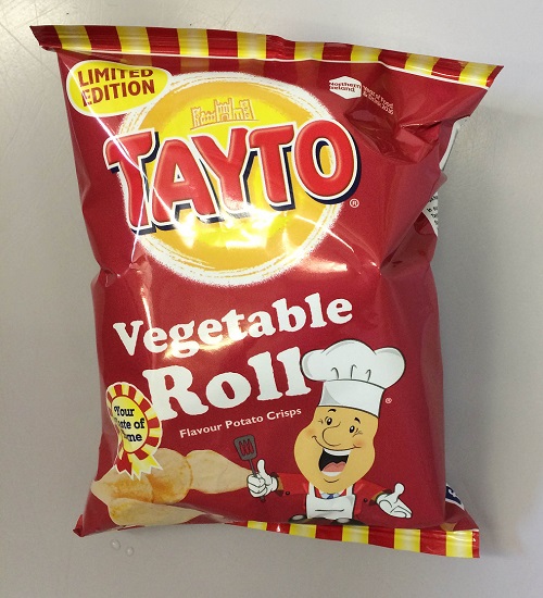 FLAVOUR OF THE MONTH: Tayto’s new veggie roll crisps proved to be something of a let-down