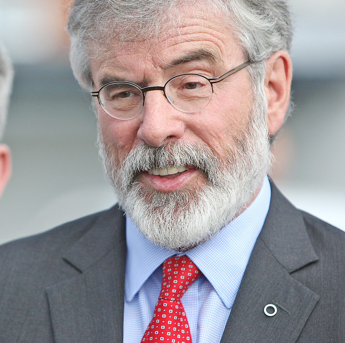 ACTION: Sinn Féin President Gerry Adams has issued legal proceedings against the BBC over last week’s Spotlight programme