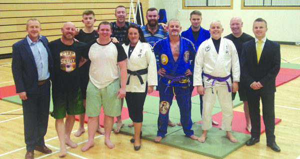 The free Brazilian Jiu-Jitsu lessons start this week at the Girdwood Hub for people suffering from mental health issues