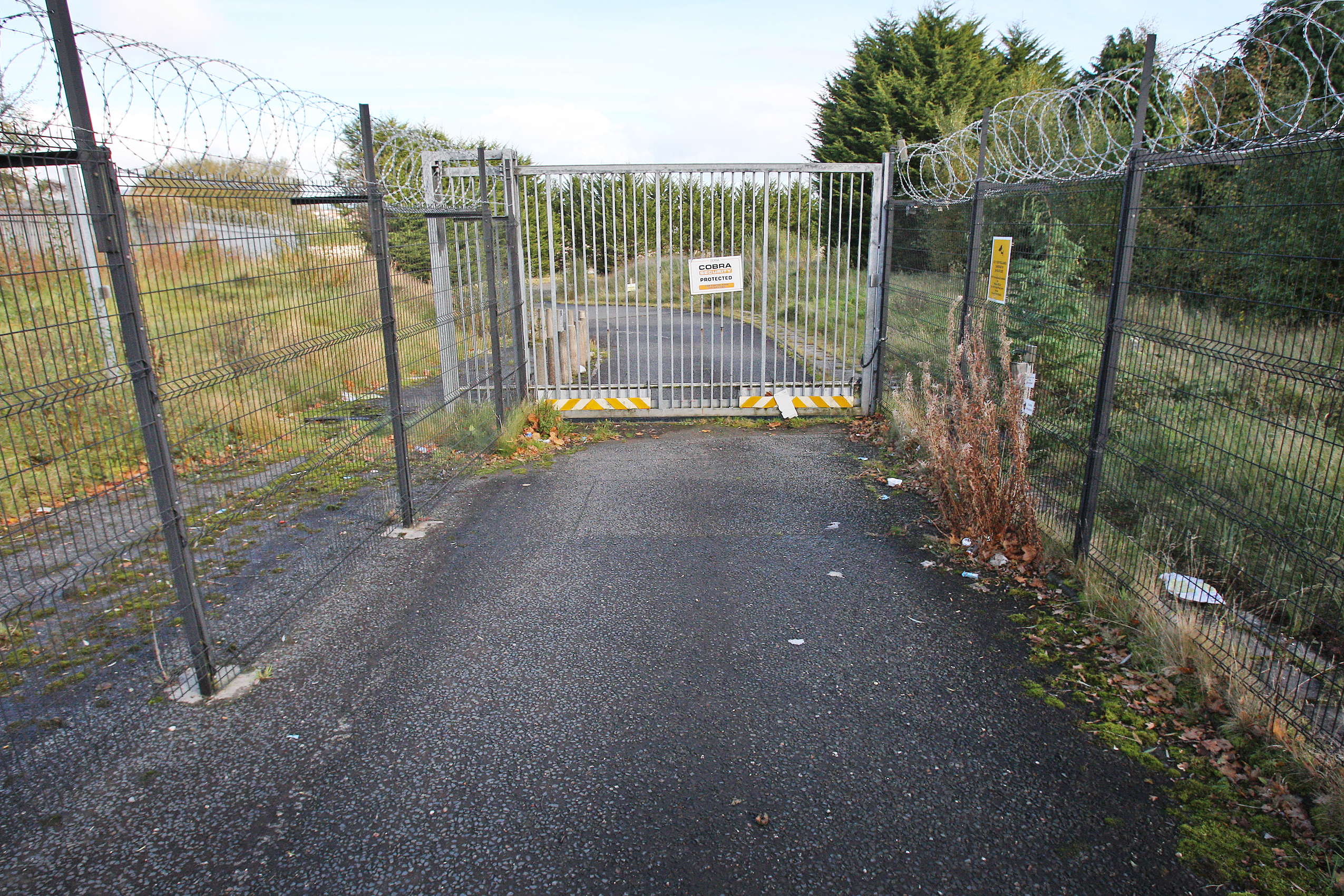 VACANT: The former Visteon factory lies empty in Finaghy