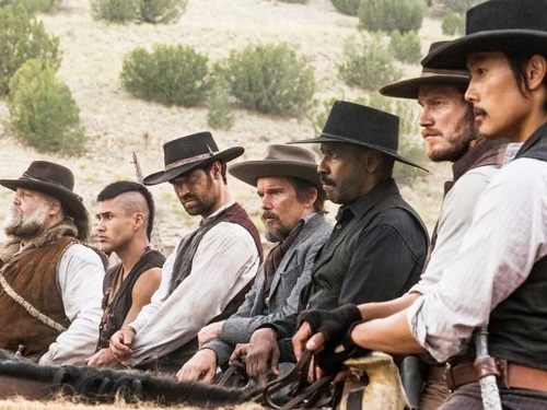 ALL FOR ONE AND ONE FOR ALL: The remake of the famous western will hit the big screen this week