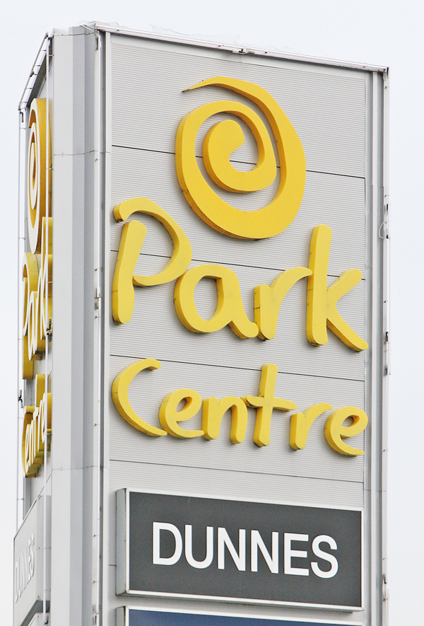 The Park Centre was targeted by robbers on Friday night
