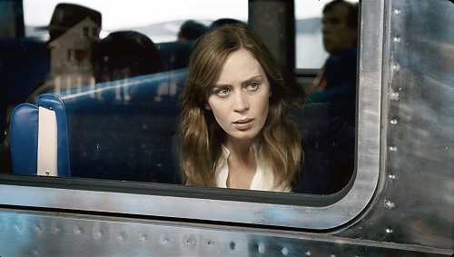 LOOKING BACK: Emily Blunt is the girl on the train