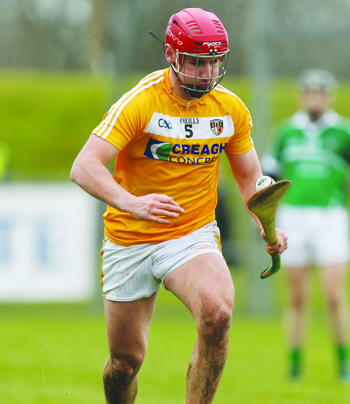 Antrim’s Simon McCrory is looking forward to facing Kilkenny in Sunday’s Walsh Cup game at Abbottstown in Dublin (2pm) after the Saffrons opened their 2017 campaign with a nine-point win over Westmeath in Kinnegad 
