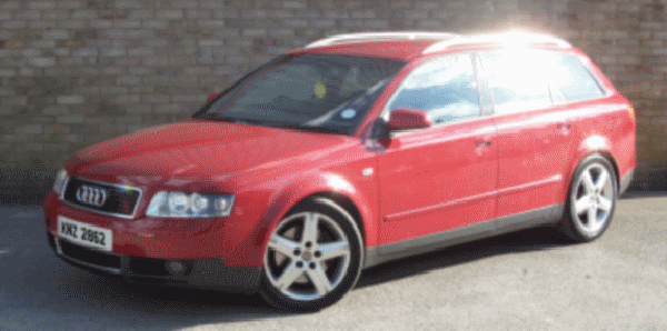 Police are keen to trace the movements of a red Audi, which was found burnt out in Culmore Gardens on Sunday night