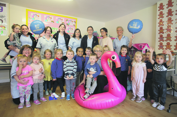 It’s the 10th anniversary for Tender Loving Childcare on the Cavehill Road