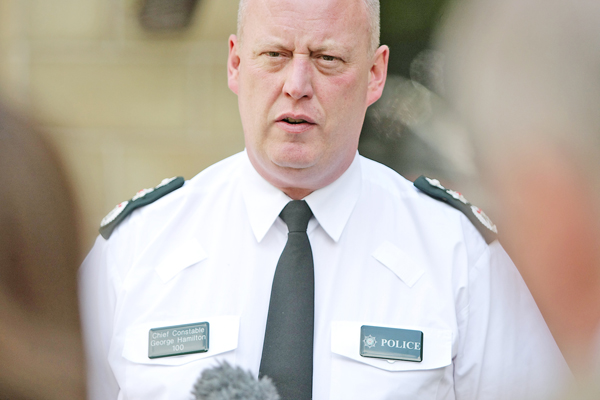 PSNI Chief Constable, George Hamilton