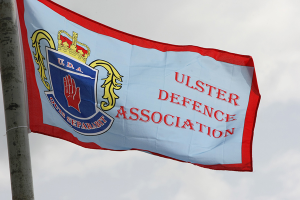 Four men have been arrested following a PSNI operation targeting the West Belfast UDA