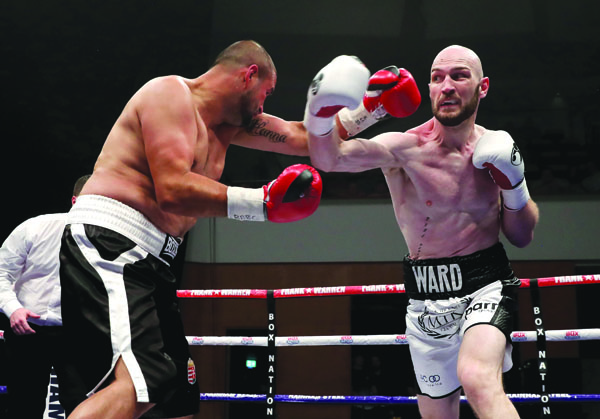 Steven Ward is delighted to get a slot on this week’s prestigious SSE Arena card