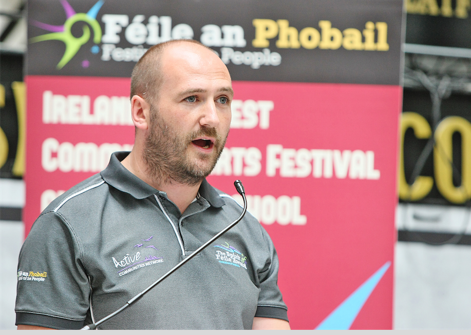 Féile Director Kevin Gamble is calling for John Edmund to champion the arts sector following controversial comments he made 