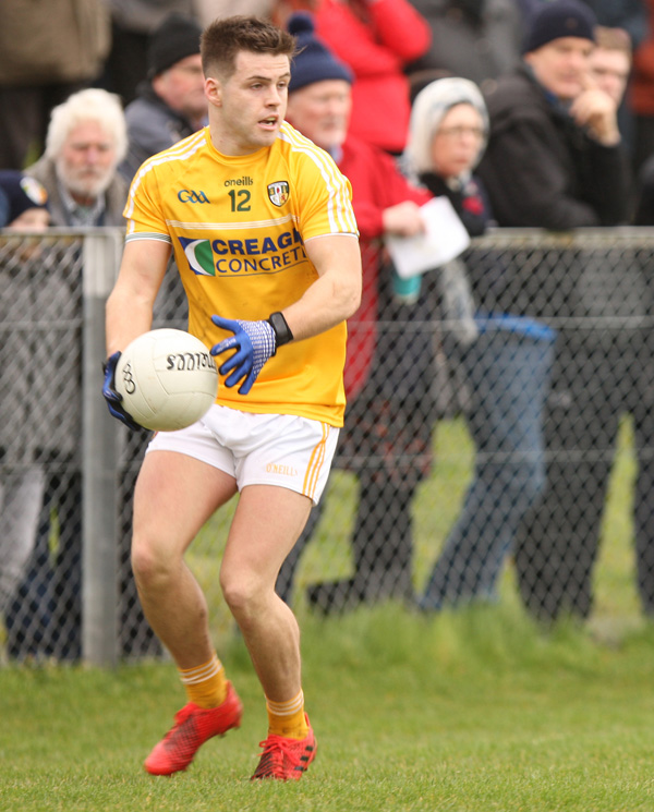 Paddy McBride led the line superbly against Leitrim and will be hoping for another good day in front of the posts against Waterford