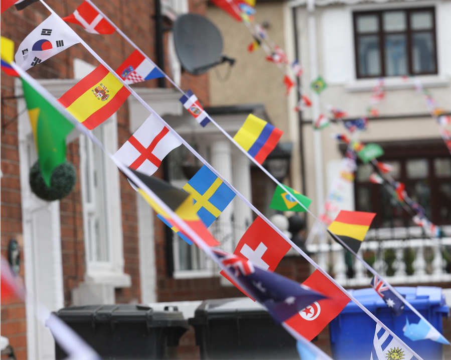 WORLD CUP FEVER: Whiterock Crescent