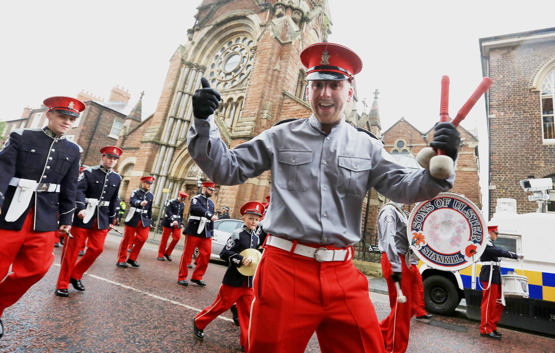 Tour of the North parade, Carrick Hill, St Patrick\'s Church, Donegall Street 1906JC15