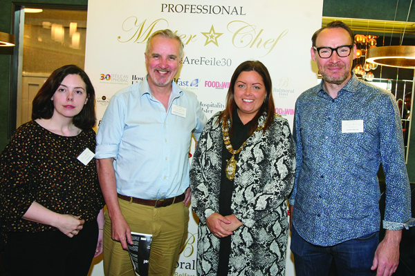 Launch of Professional Master Chef at the Balmoral Hotel.