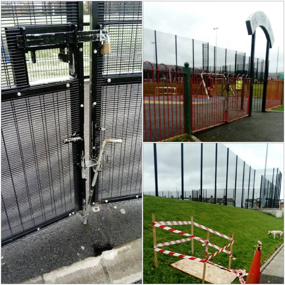 Bone park vandalism