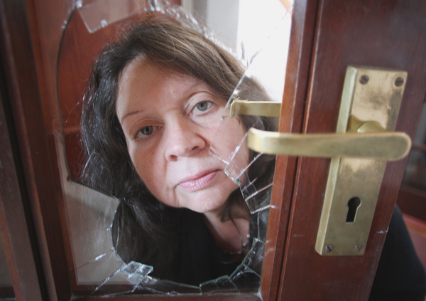 BREAK-IN Patricia Lemon has been left heartbroken by the theft