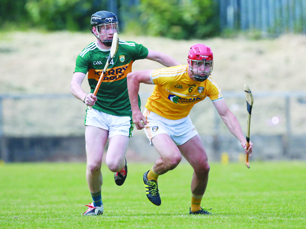 Antrim fans will be hoping for a better outcome against Kerry today (Saturday) following their four-point defeat to the Kingdom in last year’s Joe McDonagh Cup