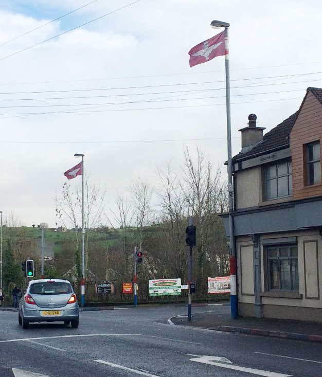 CHARMING: Para flags have gone up in Newbuildings yet again