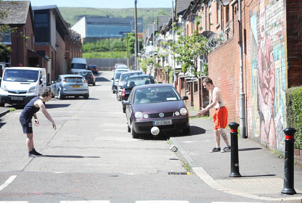 THROWBACK: A summer game of kribbie in the Rock Streets