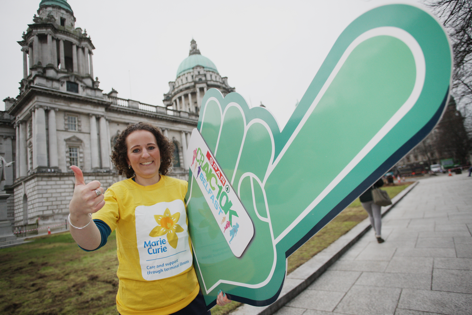 Marie Curie\'s Emma Corry is encouraging as many runners and walkers as possible to lace up for the Craic 10K on March 17