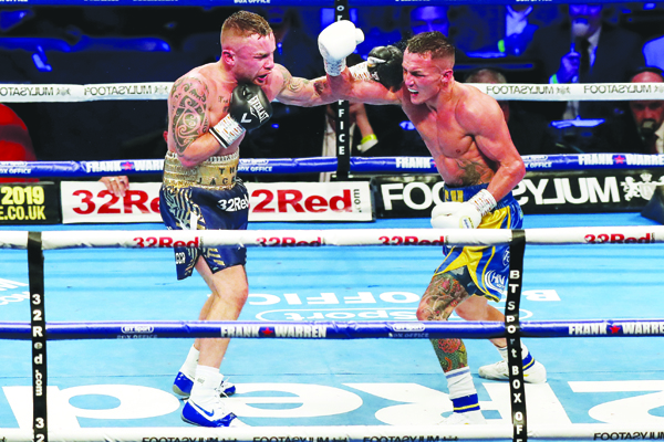 Carl Frampton lost to IBF champion Josh Warrington last time out, but says he still has options to get back to the top