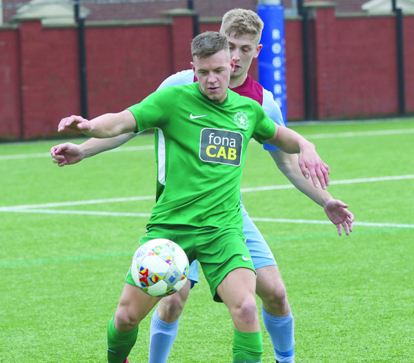 Crumlin Star striker James Doyle scored twice as the North Belfast men drew 2-2 with Annagh United in Tuesday Night’s Intermediate Cup quarter-final re-fixture at Tandragee Road before winning a penalty shoot-out 4-3 to progress to the last four
