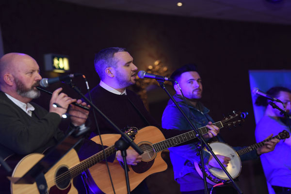 MUSICAL TREAT: The Belfasters on stage in The Devenish last year