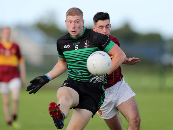 Sarsfield’s star Niall McKenna has returned from England and is ready to play a key role for the club’s senior footballers and hurlers this season