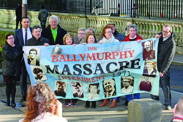 The Ballymurphy Massacre Families at Belfast High Court 