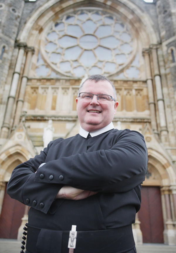 Clonard Rector Fr Noel Kehoe who is preparing to leave the West Belfast monastery for a new vocation in Dundalk