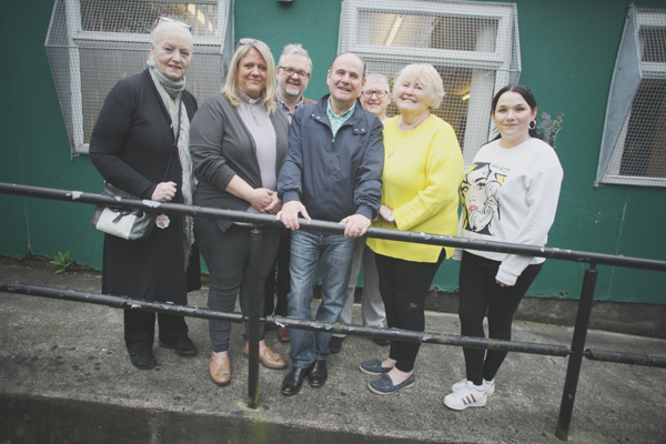 TDK Community Group volunteers recently opened a food bank in response to growing demand in a Portakabin at the back of the Duncairn Centre