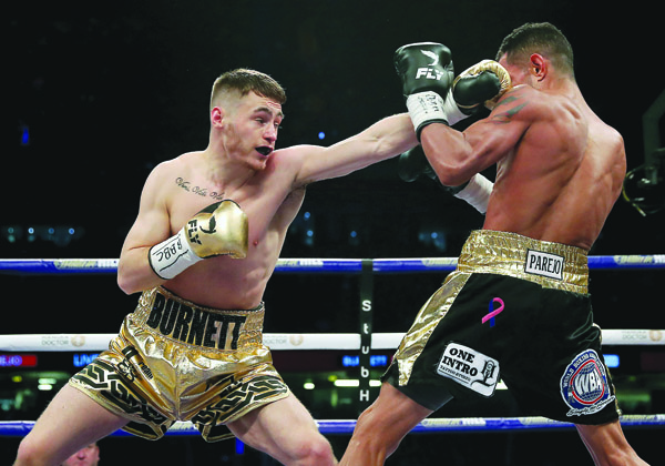 Ryan Burnett returns to action at the Ulster Hall on May 17\nMandatory Credit ©INPHO/Lawrence Lustig