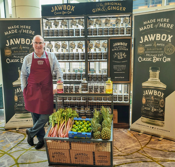 SUCCESS STORY: Gerry White’s Jawbox gin has won fans throughout Ireland, Europe and beyond\n